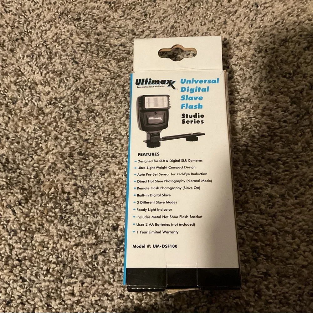 Black Universal Digital Slave Flash